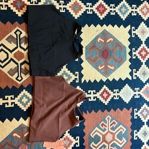 Two girlfriend collective topanga halter bras size L